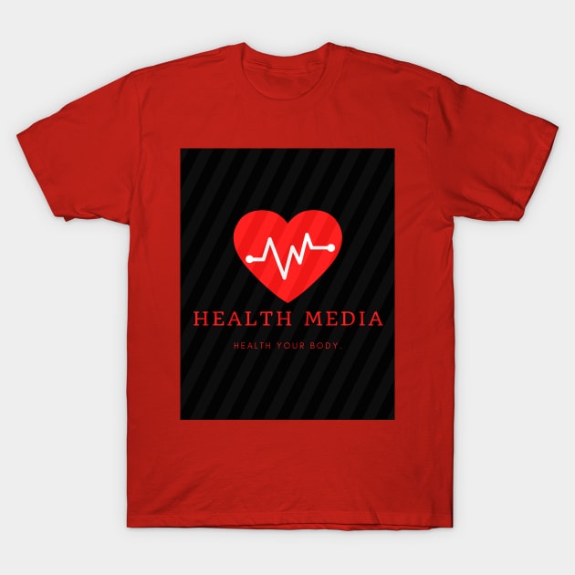 Heart shape design T-Shirt by Suti Store